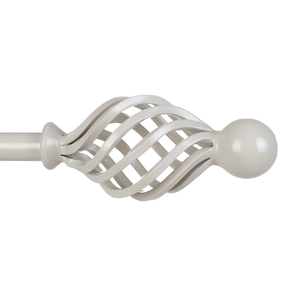 20mm Cage & Ball Finial In Clay 3 20mm Cage & Ball Finial In Clay