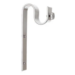 25mm Chapel Standard Bracket In Mercury 9 25mm Chapel Standard Bracket In Mercury -Curtains & Poles Sales 6251me 20