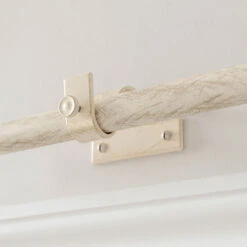 25mm Chapel Centre Bracket In Old Ivory -Curtains & Poles Sales 6252oi 12