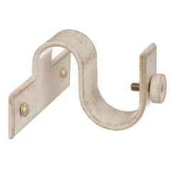 25mm Chapel Centre Bracket In Old Ivory -Curtains & Poles Sales 6252oi 20