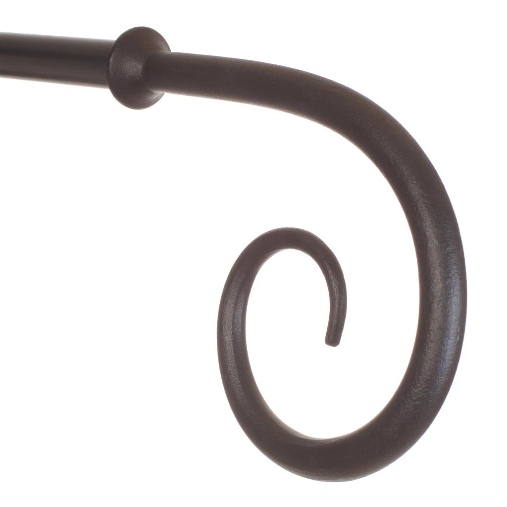 20mm Crook Finial In Beeswax 4 20mm Crook Finial In Beeswax - Image 2