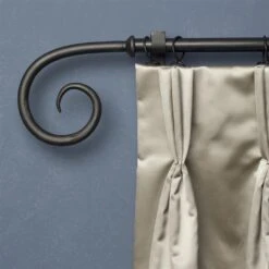 20mm Crook Finial In Beeswax 10 20mm Crook Finial In Beeswax -Curtains & Poles Sales 626bw 4