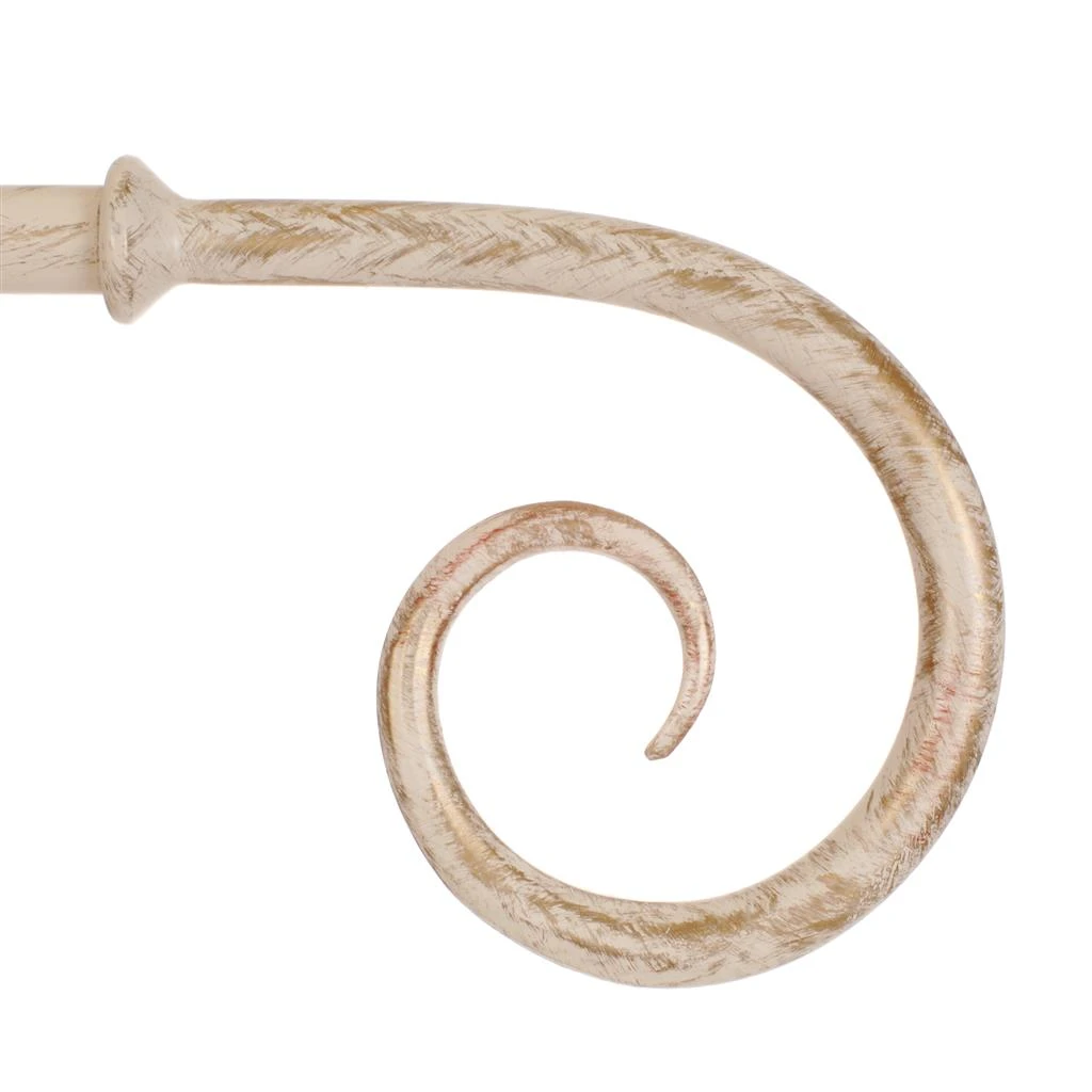 20mm Crook Finial In Old Ivory 3 20mm Crook Finial In Old Ivory