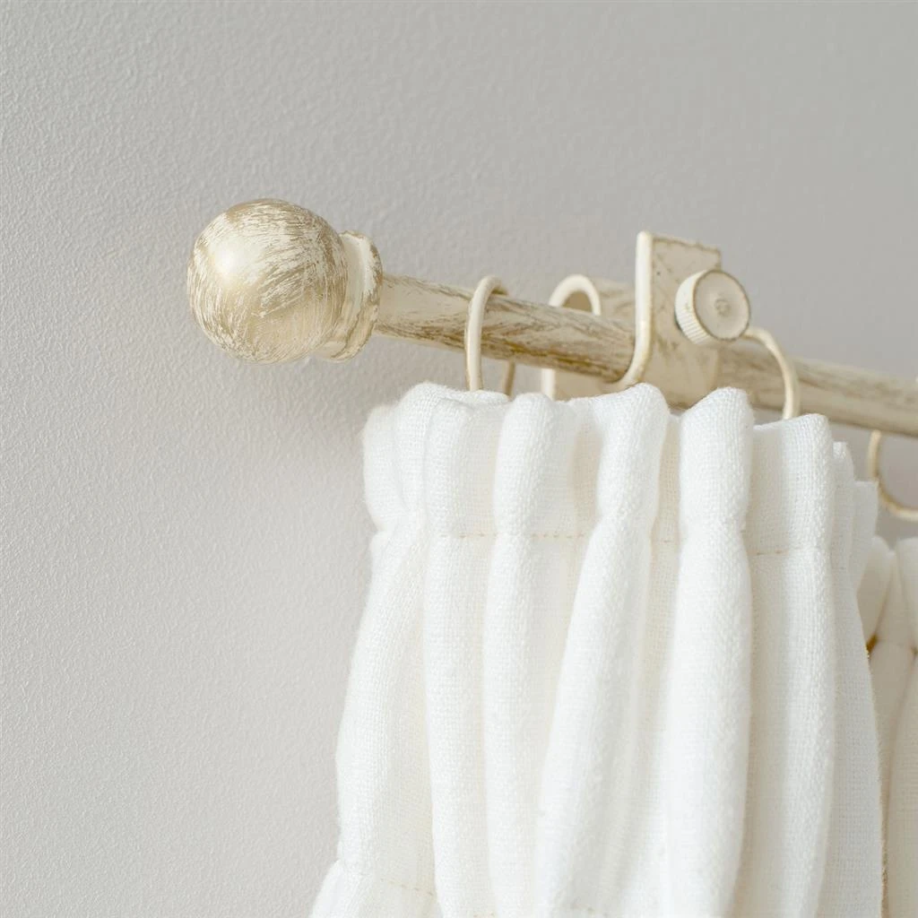 12mm Cannonball Finial In Old Ivory 3 12mm Cannonball Finial In Old Ivory