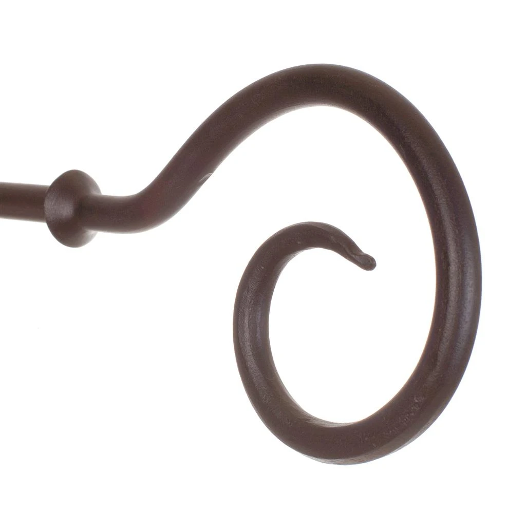 12mm Bishop's Crook Finial In Beeswax 4 12mm Bishop's Crook Finial In Beeswax - Image 2