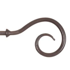 12mm Bishop's Crook Finial In Polished