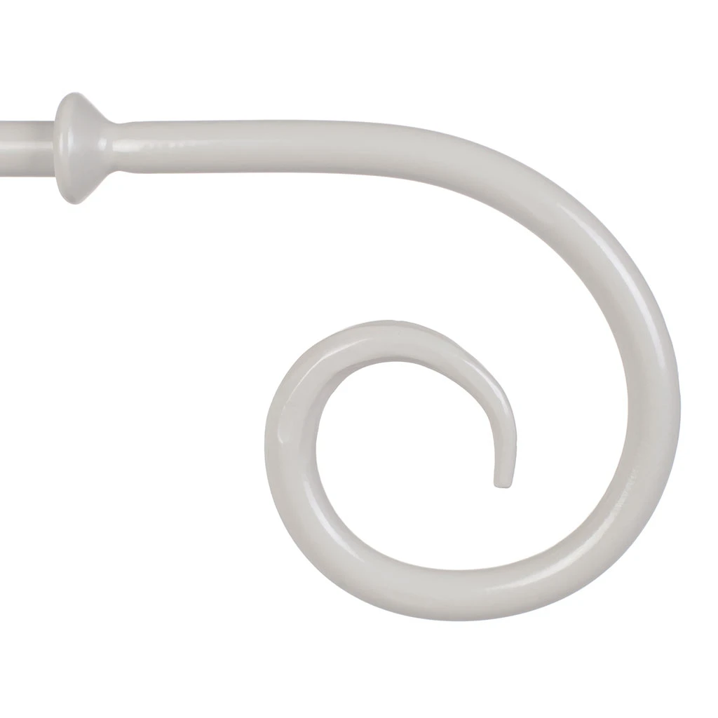 12mm Crook Finial In Clay 3 12mm Crook Finial In Clay