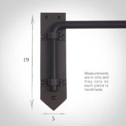 16mm Button Dormer Rod In Beeswax -Curtains & Poles Sales 636abw 13