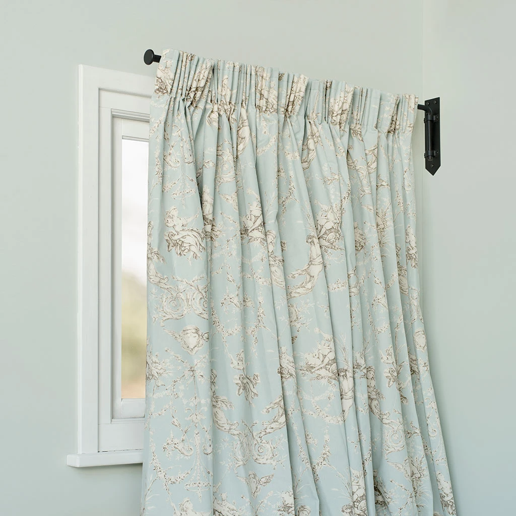 16mm Button Dormer Rod In Matt Black 4 16mm Button Dormer Rod In Matt Black - Image 2