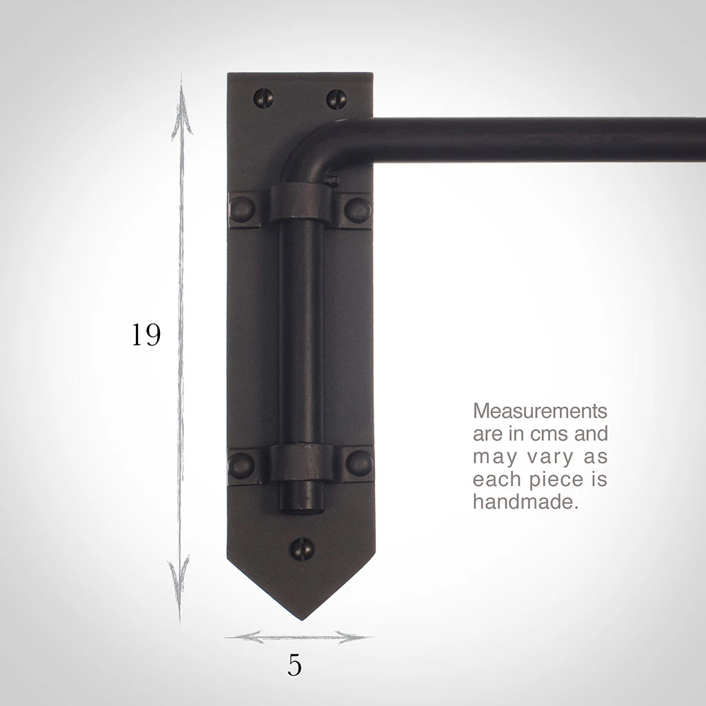 16mm Button Dormer Rod In Matt Black 5 16mm Button Dormer Rod In Matt Black - Image 3