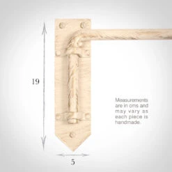 16mm Button Dormer Rod In Old Ivory -Curtains & Poles Sales 636aoi 13