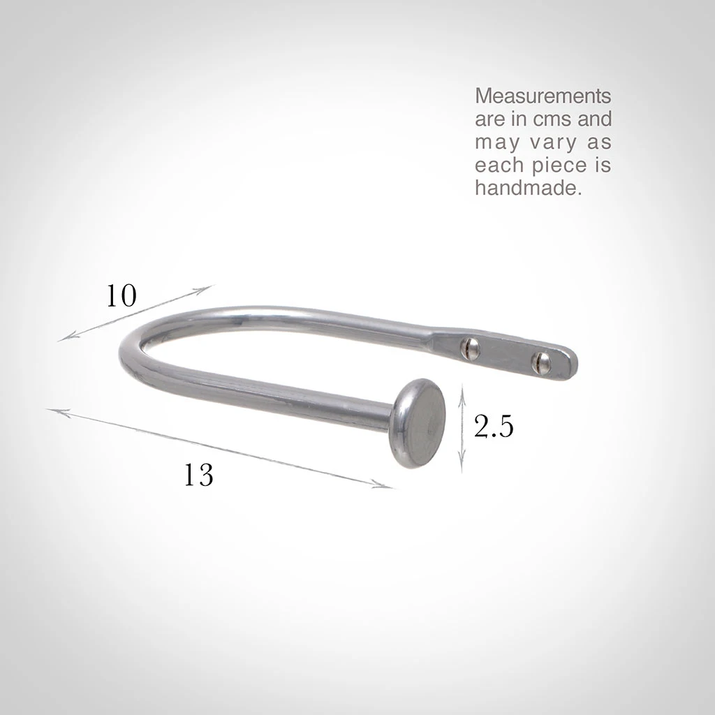 Small Button Holdback In Mercury 5 Small Button Holdback In Mercury - Image 3