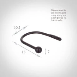 Small Cannonball Holdback In Beeswax -Curtains & Poles Sales 637bbbw 13