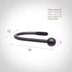 Large Cannonball Holdback In Beeswax 8 Large Cannonball Holdback In Beeswax -Curtains & Poles Sales 637bbw 13