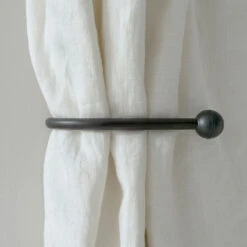 Large Cannonball Holdback In Beeswax 9 Large Cannonball Holdback In Beeswax -Curtains & Poles Sales 637bbw 30