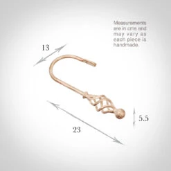 Large Cage & Ball Holdback In Old Ivory 7 Large Cage & Ball Holdback In Old Ivory -Curtains & Poles Sales 637coi 13