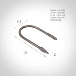 Small Spear Holdback In Polished -Curtains & Poles Sales 637ddpo 13