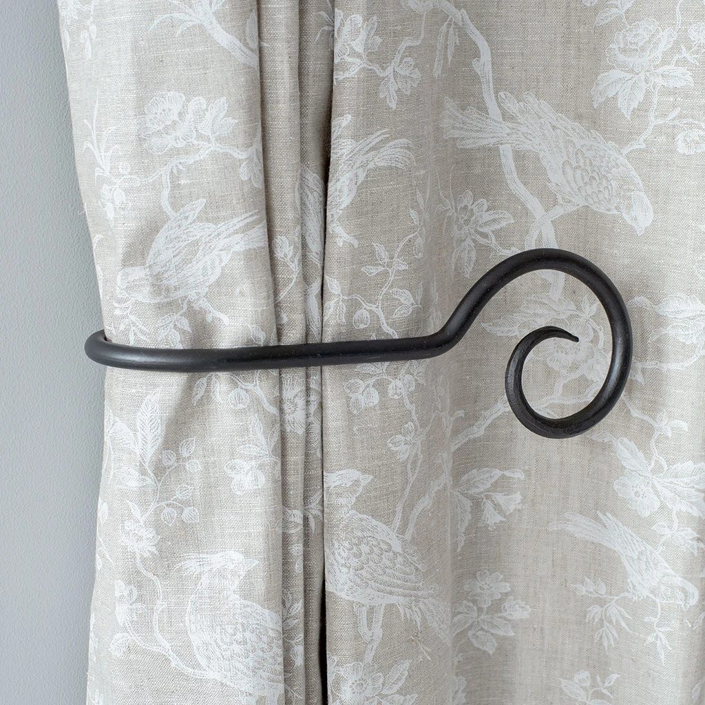 Large Bishop's Crook Holdback (Right Side) In Beeswax 4 Large Bishop's Crook Holdback (Right Side) In Beeswax - Image 2