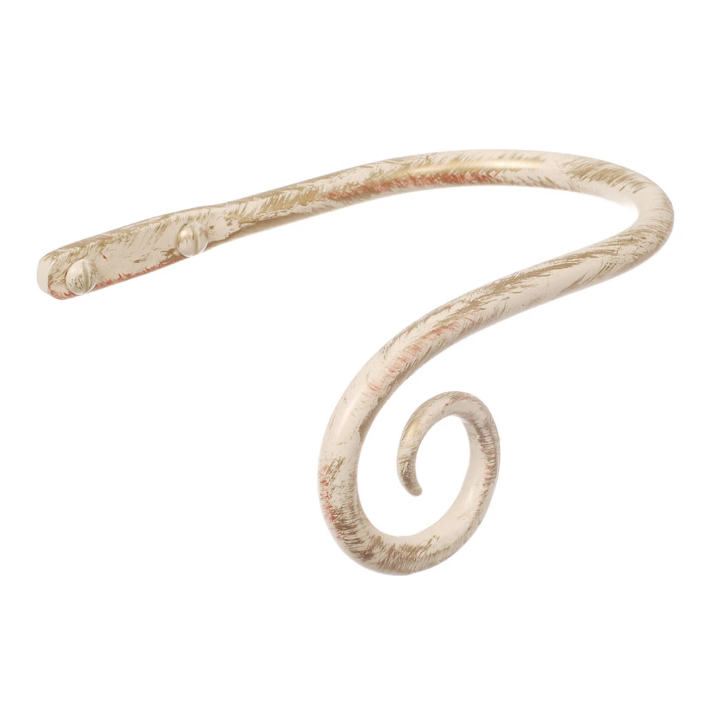 Small Crook Holdback (Left Side) In Old Ivory 3 Small Crook Holdback (Left Side) In Old Ivory