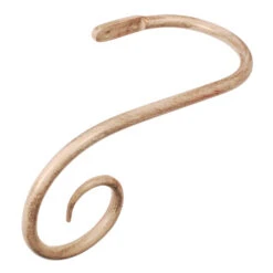 Large Crook Holdback (Left Side) In Old Ivory