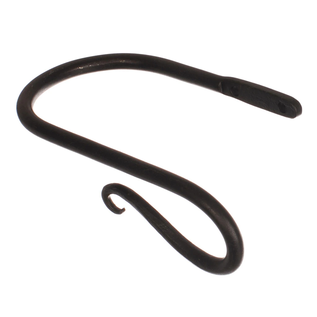 Small Shepherd's Crook Holdback (Right Side) In Beeswax 3 Small Shepherd's Crook Holdback (Right Side) In Beeswax