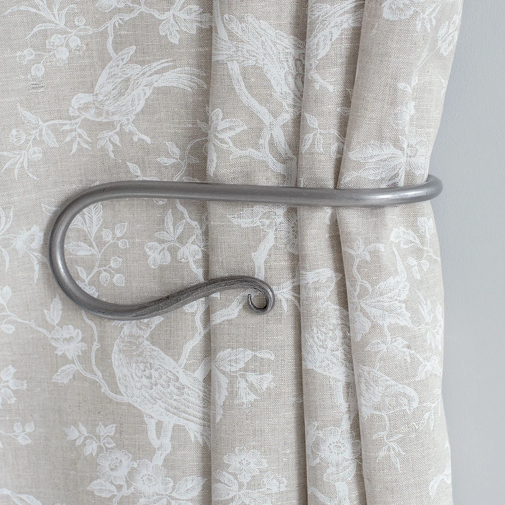 Large Shepherd's Crook Holdback (Left Side) In Polished 4 Large Shepherd's Crook Holdback (Left Side) In Polished - Image 2