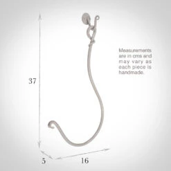 Large Swing Holdback (16cm Embrace) In Clay 7 Large Swing Holdback (16cm Embrace) In Clay -Curtains & Poles Sales 637kcl 13