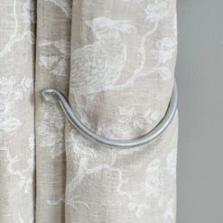 Small Swing Holdback (12cm Embrace) In Mercury -Curtains & Poles Sales 637kkme 12