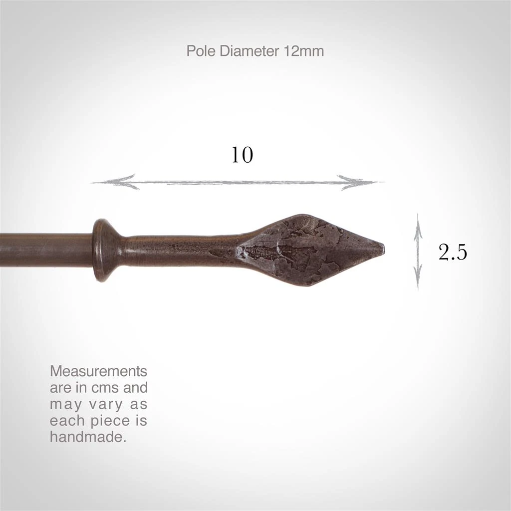 12mm Spear Finial In Polished 6 12mm Spear Finial In Polished - Image 4