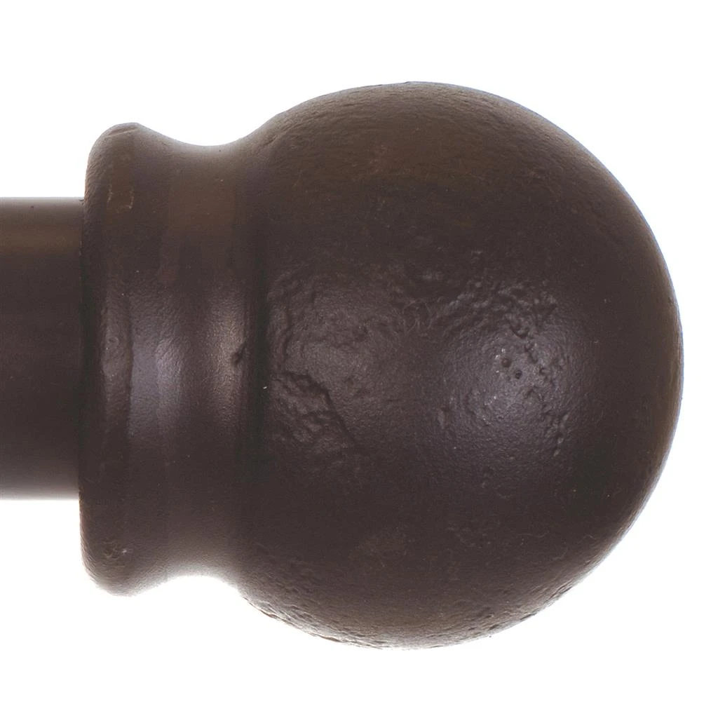 38mm Cannonball Finial In Beeswax 3 38mm Cannonball Finial In Beeswax