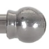 38mm Cannonball Finial In Mercury 1 38mm Cannonball Finial In Mercury -Curtains & Poles Sales 646me 1