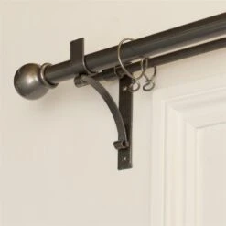 38mm Cannonball Finial In Polished -Curtains & Poles Sales 646po 4