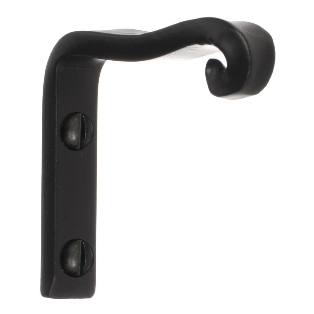 Dormer Rod Support Bracket In Matt Black 3 Dormer Rod Support Bracket In Matt Black