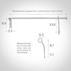 12mm Self-Closing Button Portiere In Clay -Curtains & Poles Sales 686acl 13