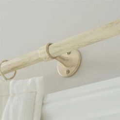 20mm Sleeve Bracket In Old Ivory -Curtains & Poles Sales 687oi 12