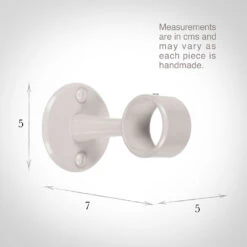 25mm Sleeve Bracket In Clay -Curtains & Poles Sales 688cl 13
