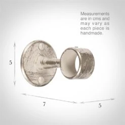 25mm Sleeve Bracket In Old Ivory -Curtains & Poles Sales 688oi 13