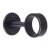 38mm Sleeve Bracket In Matt Black -Curtains & Poles Sales 689mb 11
