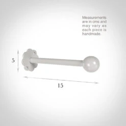 Draper's Cannonball Holdback In Clay -Curtains & Poles Sales 691bcl 13