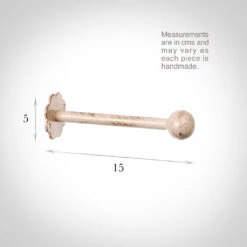 Draper's Cannonball Holdback In Old Ivory -Curtains & Poles Sales 691boi 13