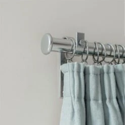 38mm Button Finial In Mercury 7 38mm Button Finial In Mercury -Curtains & Poles Sales 693me 12 1