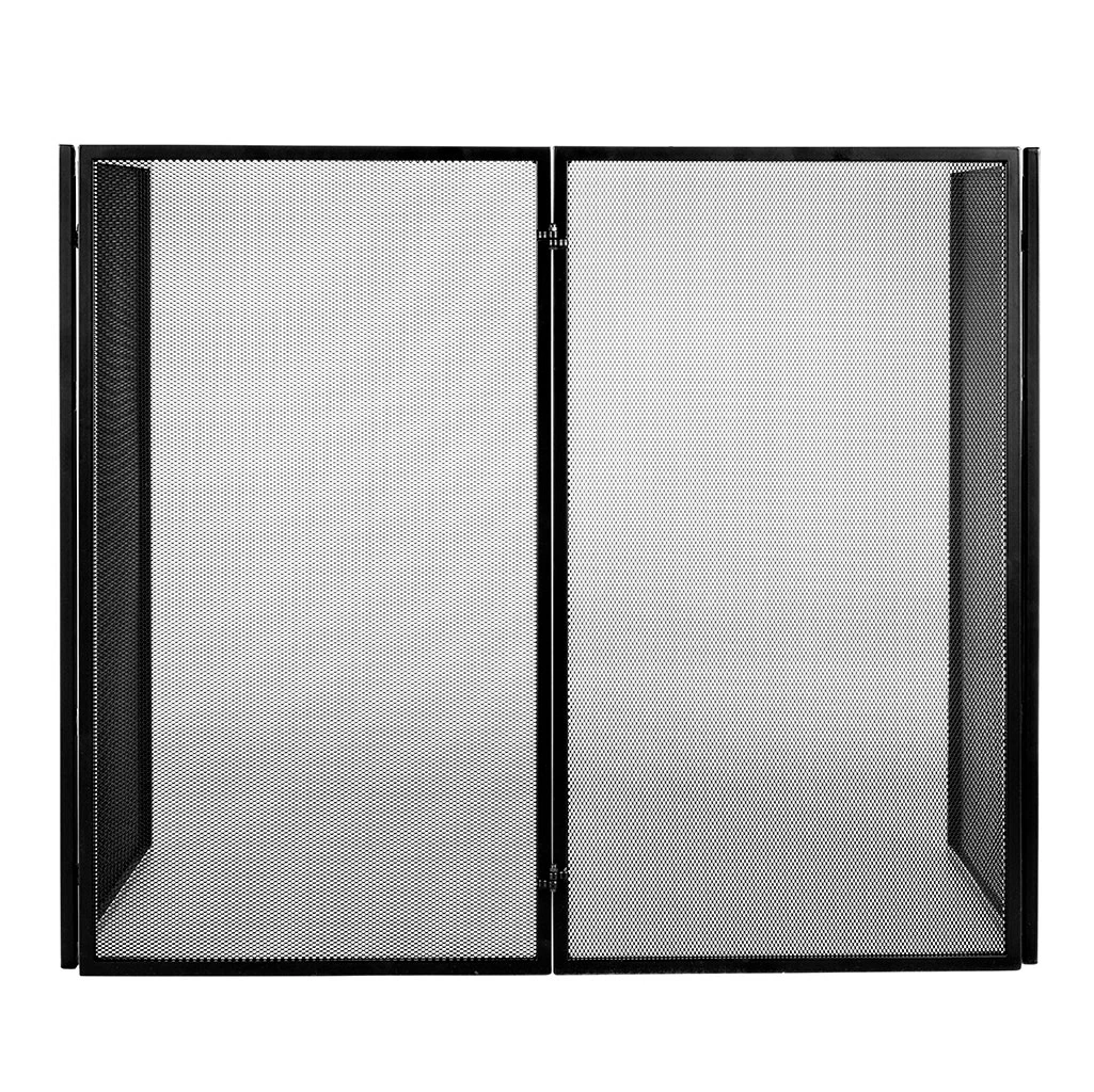 Oxford Hinged Fireguard In Matt Black 7 Oxford Hinged Fireguard In Matt Black - Image 5