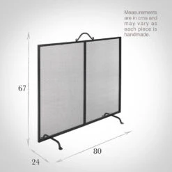 Hereford Fireguard In Matt Black 11 Hereford Fireguard In Matt Black -Curtains & Poles Sales 714mb 13