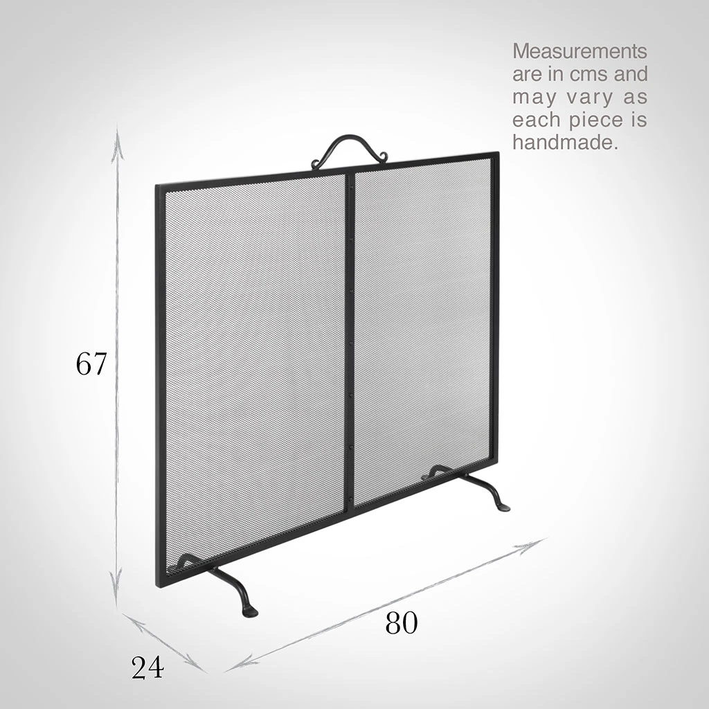 Hereford Fireguard In Matt Black 5 Hereford Fireguard In Matt Black - Image 3