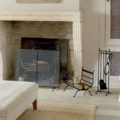 Hereford Fireguard In Matt Black 14 Hereford Fireguard In Matt Black -Curtains & Poles Sales 714mb 30