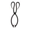 Elmsett/Portland Fire Tongs In Matt Black -Curtains & Poles Sales 7400mb 1