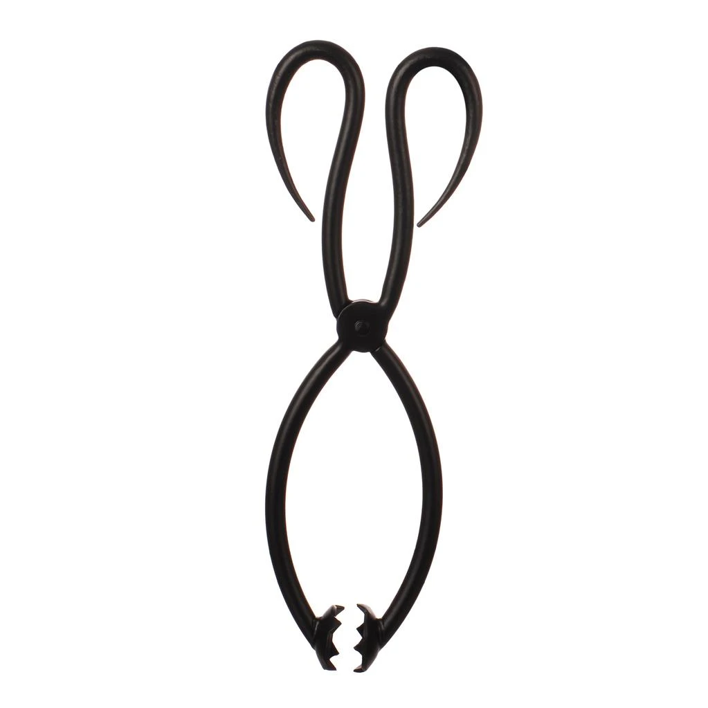 Elmsett/Portland Fire Tongs In Matt Black 3 Elmsett/Portland Fire Tongs In Matt Black