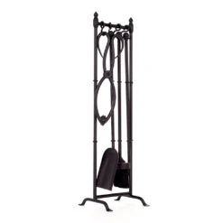 Elmsett Companion Set With Ball Handles,Matt Black 12 Elmsett Companion Set With Ball Handles,Matt Black -Curtains & Poles Sales 7404amb 20