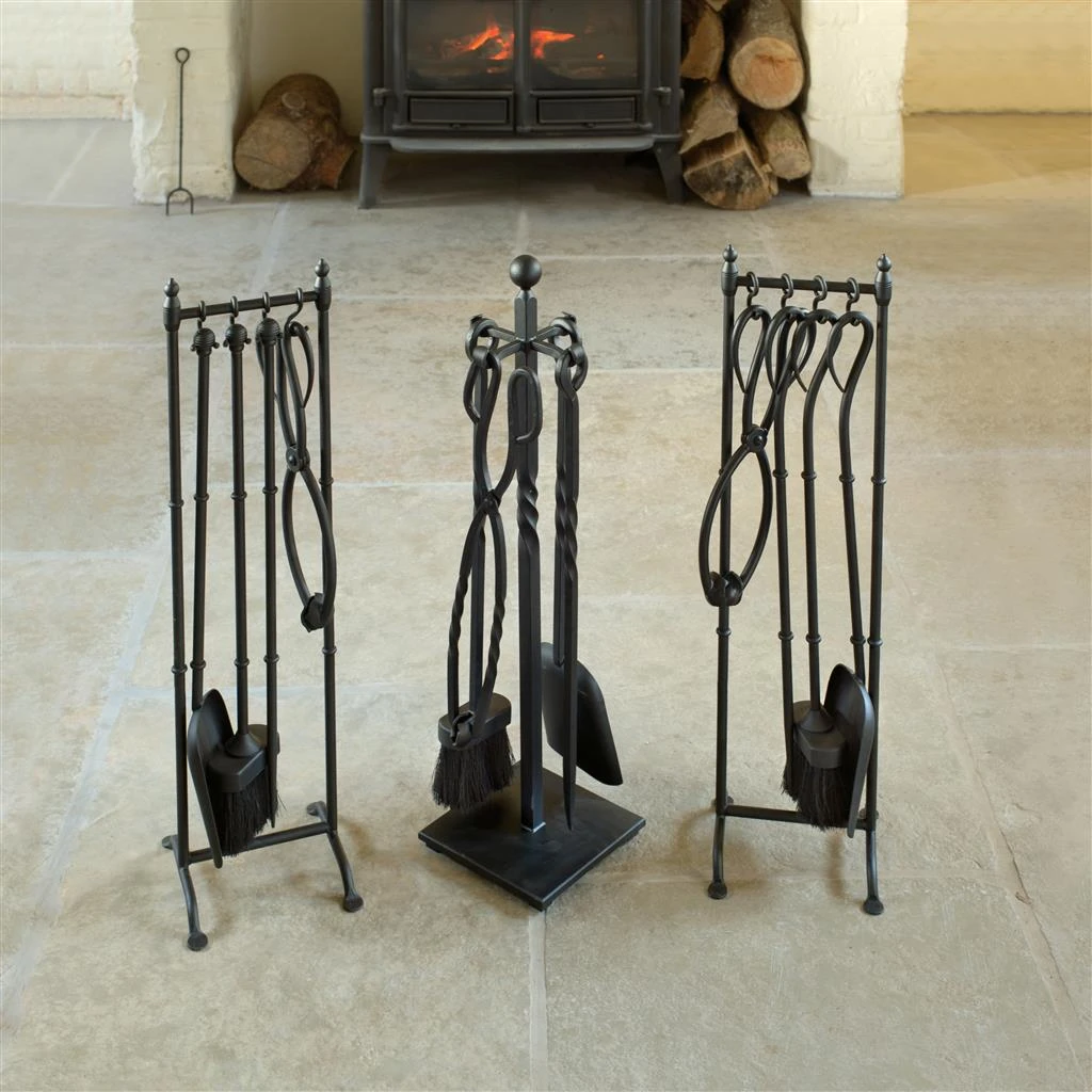 Portland Companion Set In Matt Black (With Stand) 8 Portland Companion Set In Matt Black (With Stand) - Image 6