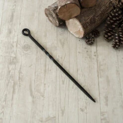 Suffolk Poker In Matt Black